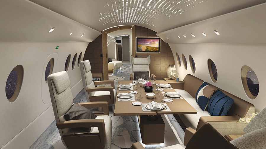 BlueSky News – A new vision for corporate jet cabins