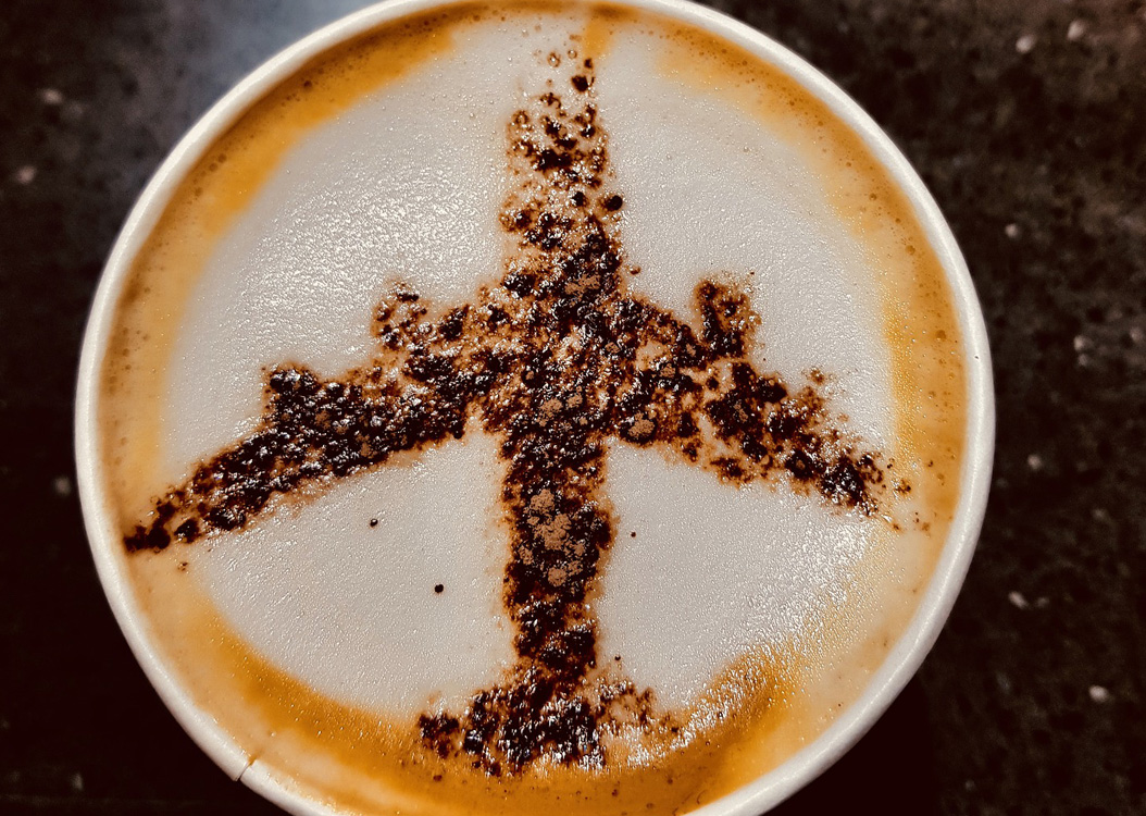 Fantastic Espresso on the Plane!? Yes, Please!
