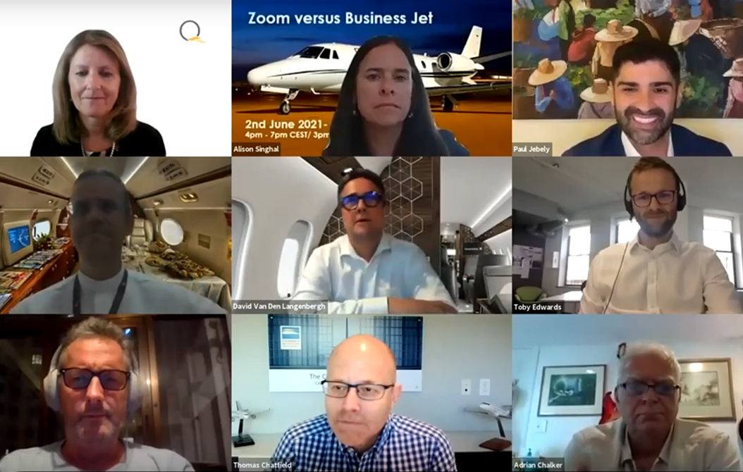Quaynote Communications – Zoom Call Versus Private Jet