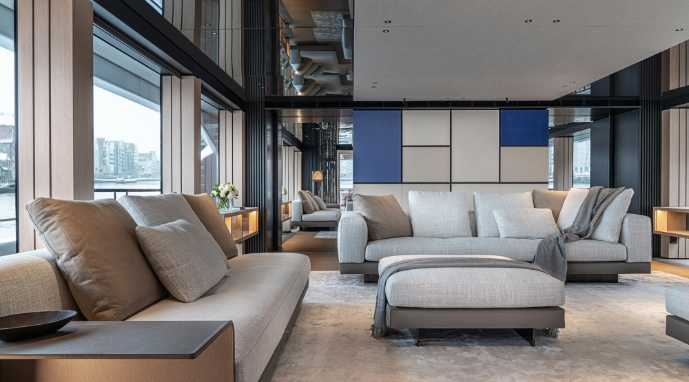 C144 Ace design shortlisted for IYAA category "interior design award (over 40 meters) by Conrad Shipyard