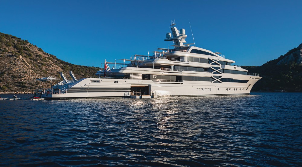 IYAA shortlisted entry in the category Motor Yacht over 60 Metres called MY Project X by Massari Design