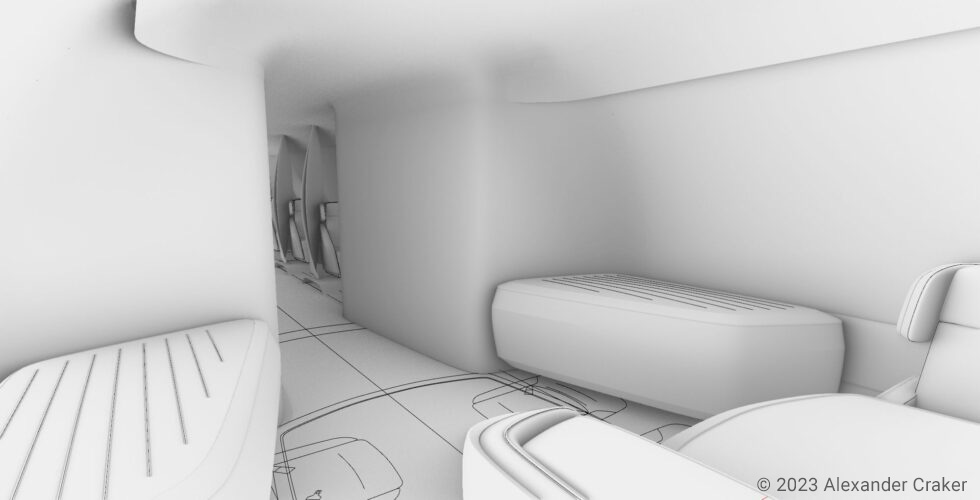 rendering of new jet interior