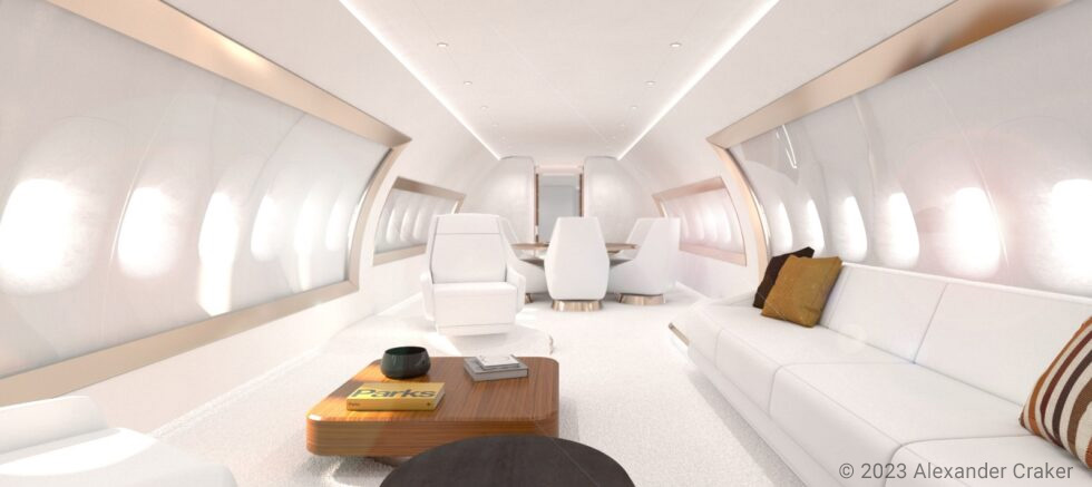 private jet lounge